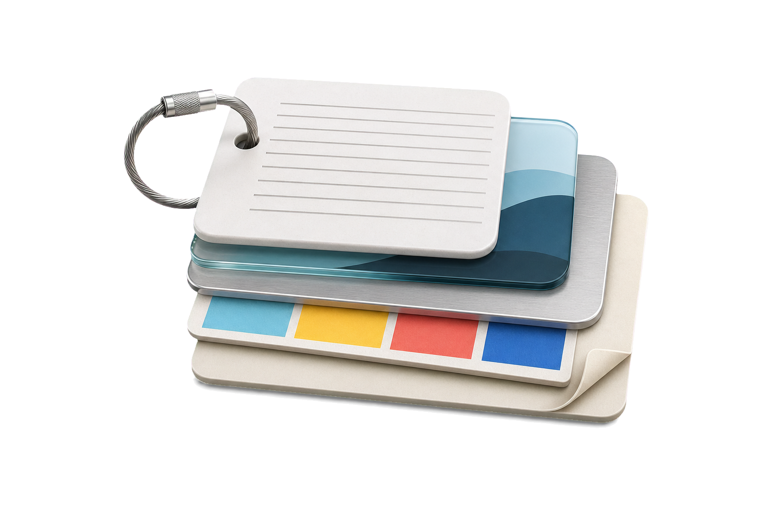 Abstract stack of clipboard content formats